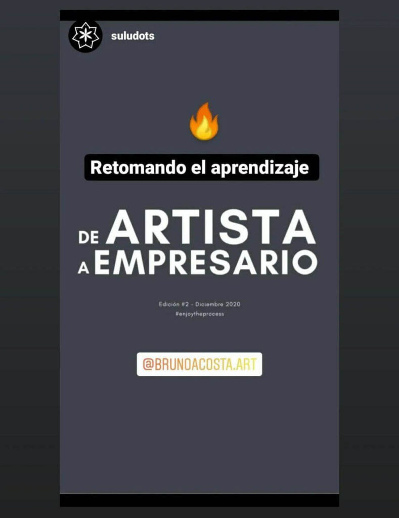 De Artista A Empresario Am Comunidad Bruno Acosta